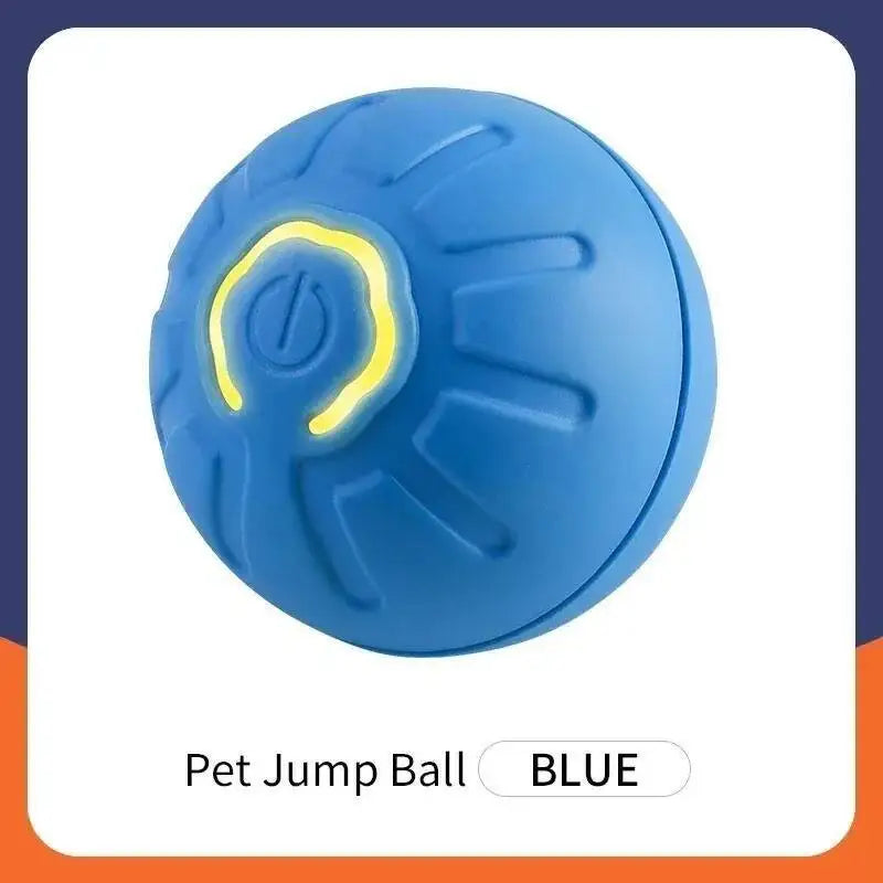 Smart Dog Toy Ball Electronic Interactive Pet Toy Moving Ball USB Automatic Moving Jumping Bouncing
