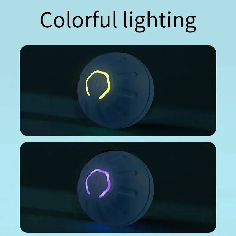 Smart Dog Toy Ball Electronic Interactive Pet Toy Moving Ball USB Automatic Moving Jumping Bouncing