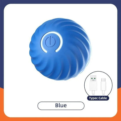 Smart Dog Toy Ball Electronic Interactive Pet Toy Moving Ball USB Automatic Moving Jumping Bouncing